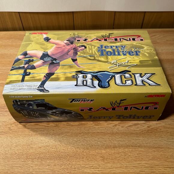 Jerry Toliver WWF The Rock 1/24 Action Diecast 2000 Camaro Funny Car‎ NHRA 1:24 - Picture 1 of 9